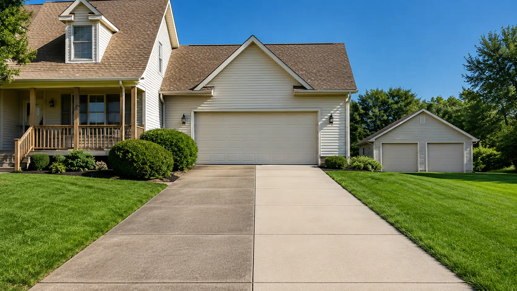 Driveway Pressure Washing in Deltona & Central Florida