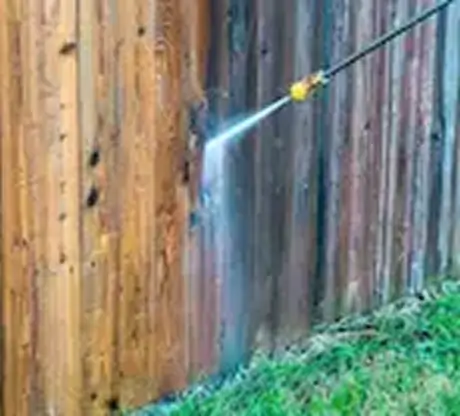 Professional fence cleaning service by City Power Washing