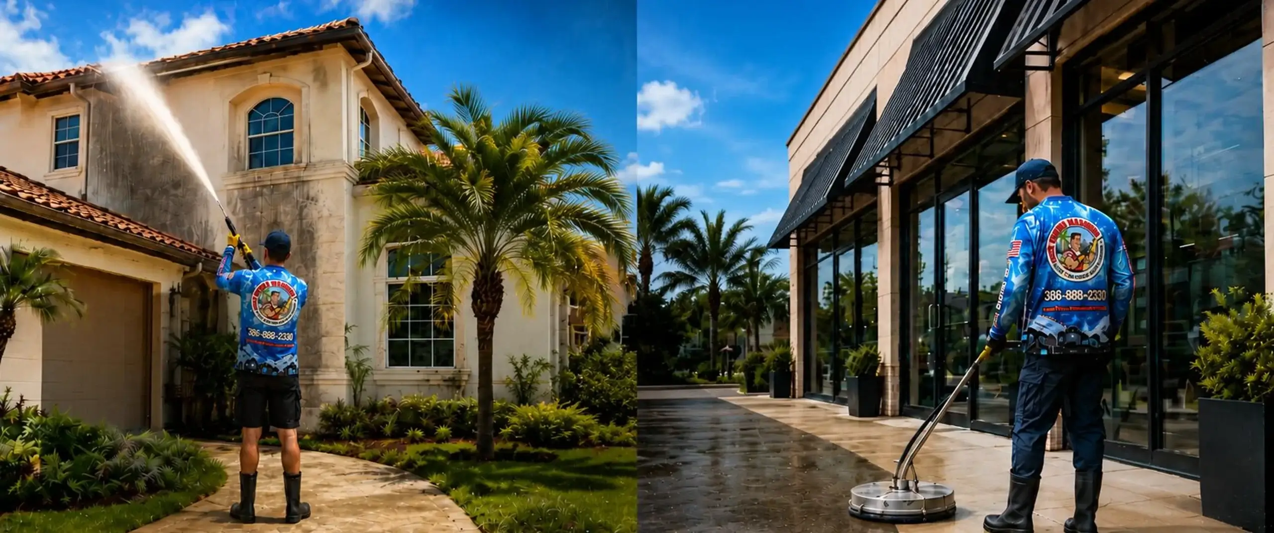 Welcome to City Power Washing - Hero Background