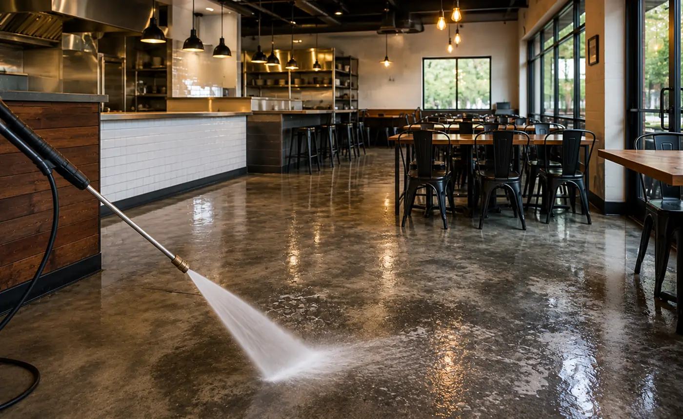 Scheduled Restaurant Maintenance
